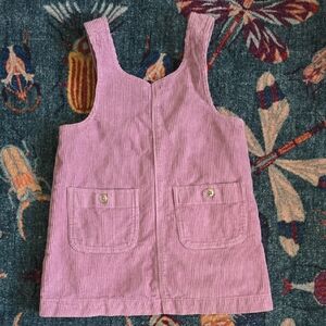 GAP Kids Pink Corduroy Overalls
